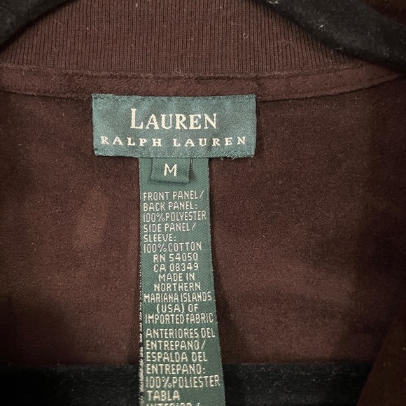 Ralph Lauren Brown Women’s Jacket Size M Form fitting - Picture 2 of 9